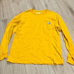 Carhartt Yellow Long Sleeve Shirt